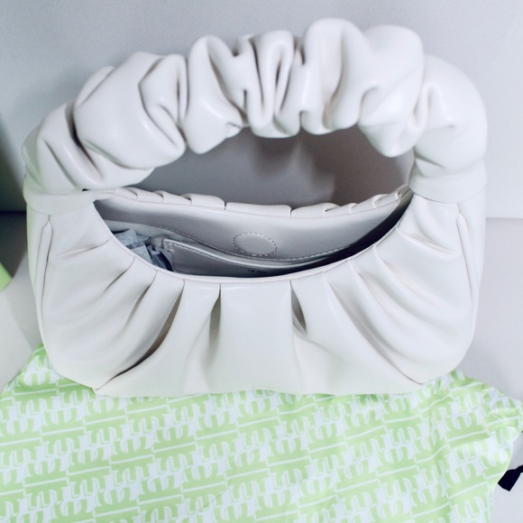 JW PEI Women's Gabbi Ruched Hobo Handbag - Ivory - Picture 4 of 9